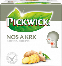 Pickwick Čaj bylinný nos a krk se zázvorem 10x2g
