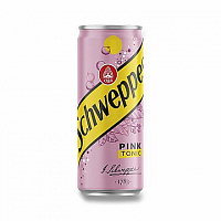 Schweppes Pink tonic 0.33ml plech