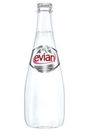 Evian 0,33l sklo