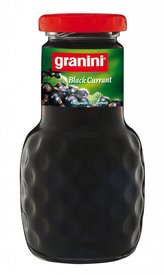 Granini černý rybíz 0,2l sklo