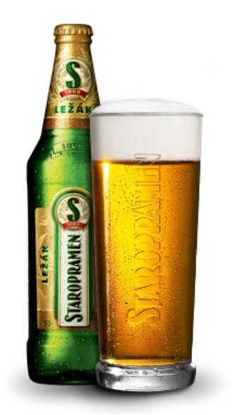 Staropramen ležák 0,33l sklo