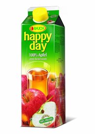 Happy Day jablko 100% 1l Tetra pak